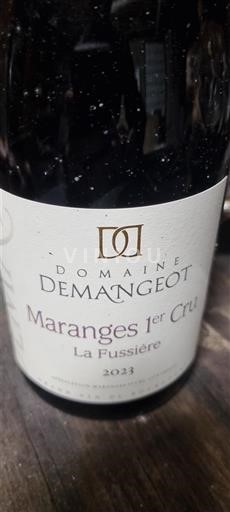 Burgund Maranges Premier Cru Domaine Demangeot La Fussière 2023