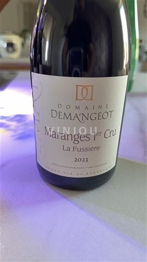 Burgund Maranges Premier Cru Domaine Demangeot La Fussière 2023