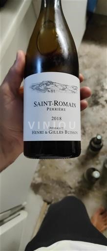 Burgund Saint-Romain Domaine Henri & Gilles Buisson Perrière 2018