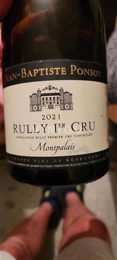 Borgoña Rully Premier Cru Jean-Baptiste Ponsot Montpalais 2021