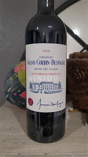 Bordeaux Saint-Émilion Grand Cru Grand Corbin-Despagne 2016