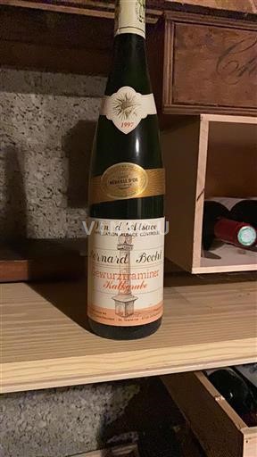 Alsace Grand Cru Château Bernard Becht Kalkgrube 1997