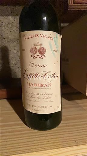 Sud-Ovest Madiran Château Laffitte-Teston Vieilles Vignes 1989