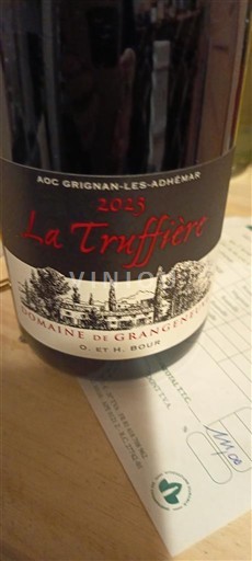Valle del Rodano Grignan-les-adhémar Domaine Grangeneuve La Truffière 2023