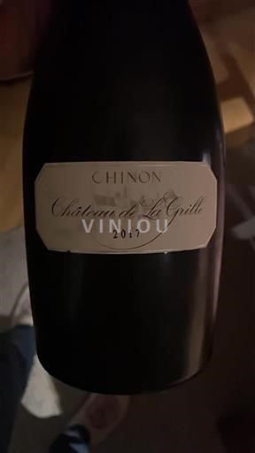 Loiredalen Chinon Château La Grille 2017