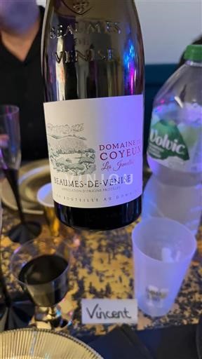 Rhônen laakso Beaumes de Venise Domaine Coyeux Les Jumelles Ei vuosikertaa