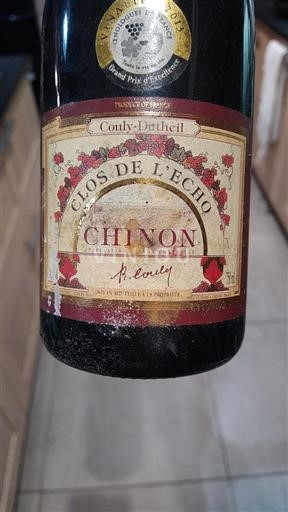 Dolina Loare Chinon Couly-Dutheil Clos de l'écho 2011