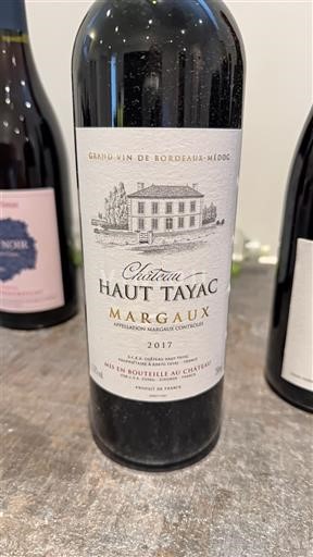 Bordeaux Margaux AOC Château Haut-Tayac 2017