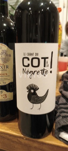 Sudoeste Fronton Le Chant du Cot à la Négrette Não Sazonado