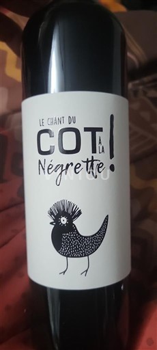 Sydvestfrankrig Fronton Le Chant du Cot à la Négrette Ikke årgangsbestemt