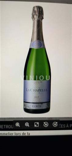 Champagne Premier Cru La Chapelle Écrin Icke årgångsbetecknad