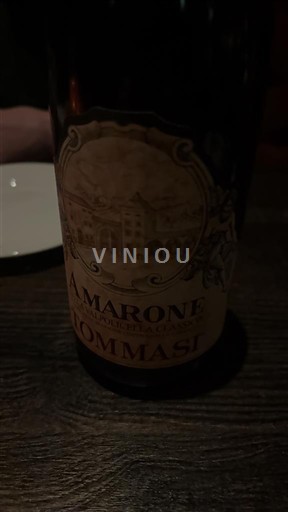 Vénétie Amarone della Valpolicella Tommasi Không niên vụ