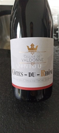 Rhônen laakso Côtes-du-rhône Cellier de Valdonne 2022