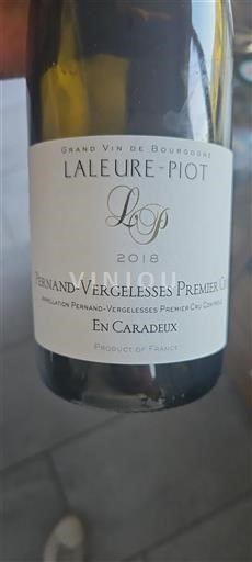 Burgund Pernand-Vergelesses Premier Cru Laleure-Piot En Caradeux 2018