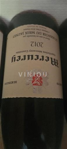 Bourgogne Mercurey La Maison du Meix Jauney 2012