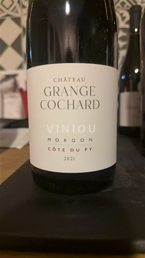 Beaujolais Morgon Château Grange Cochard Côte du Py 2021
