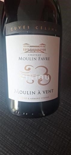 Beaujolais Moulin-à-vent Château Moulin Favre Célina Non Millésimé