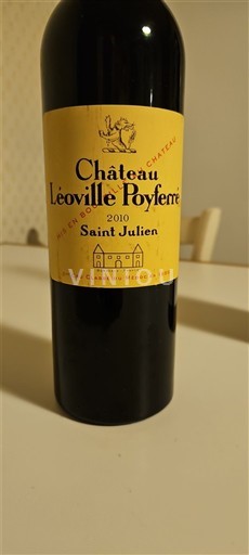 Bordeaux Saint-Julien Grand Cru Château Léoville Poyferré 2010
