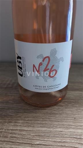 Sudoeste Côtes de Gascogne Uby No 26 Sin añada