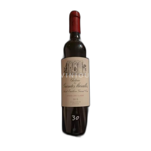 Bordeaux Saint-Émilion Grand Cru Classé Château Les grandes Murailles 2013