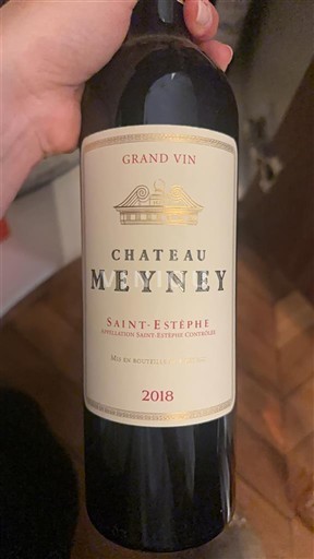 Bordeaux Saint-Estèphe Grand Vin Château Meyney 2018