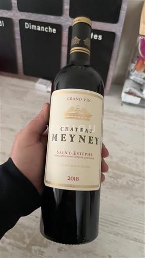 Bordeaux Saint-Estèphe Grand Vin Château Meyney 2018