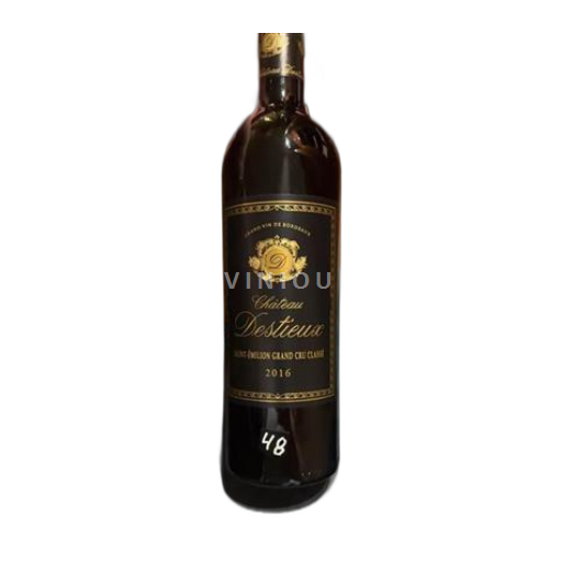 Burdeos Saint-Émilion Gran Cru Classé Château Destieux 2016