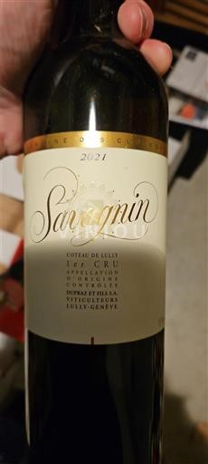 Ženeva Ženeva ZGP Domaine Des Curiades Savagnin 2021