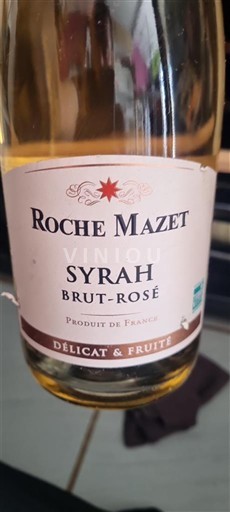 Languedoque Não especificado Roche Mazet Syrah Brut-Rosé Não Sazonado