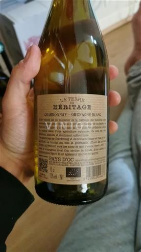 Languedoc och Roussillon Pays d'Oc Jean-Claude Mas La Terre en Héritage Icke årgångsbetecknad