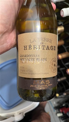 Лангедок та Руссійон Паї д'Ок Jean-Claude Mas La Terre en Héritage Без вінтажу