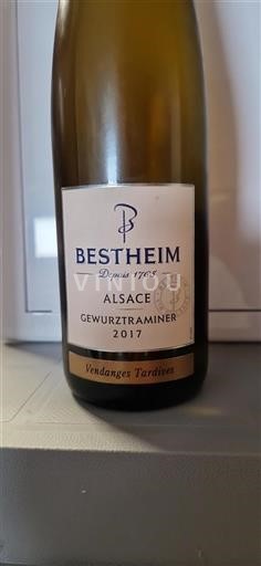 Elsass Gewürztraminer Vendanges Tardives Bestheim Gewurztraminer 2017