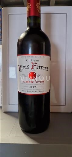 Burdeos Lalande-de-Pomerol Château Vieux Ferrand Legta 2019