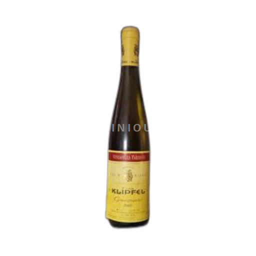 Vin Blanc demi-sec Gewurztraminer Eugène Klipfel 2005 France Alsace Vin de France