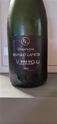 Champaña Champán Grand Cru Bernard Gantois Blanc de Blancs Sin añada