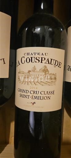 Bordeaux Saint-Émilion Grand Cru Château La Couspaude 2014