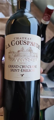 Bordeaux Saint-Émilion Grand Cru Château La Couspaude 2014