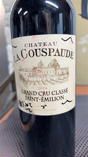 Bordeaux Saint-Émilion Grand Cru Château La Couspaude 2014