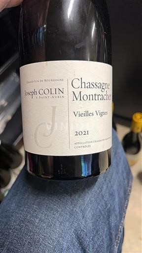Borgoña Chassagne-Montrachet Joseph Colin Vieilles Vignes 2021