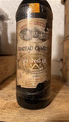 Burdeos Haut-Médoc Grand Cru Château Camensac 1989