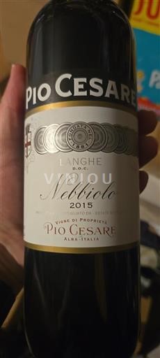 Piemont Langhe Pio Cesare Nebbiolo 2015