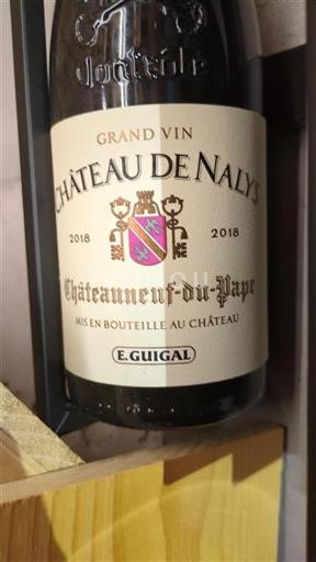 Rhônedalen Châteauneuf-du-Pape Nalys 2018
