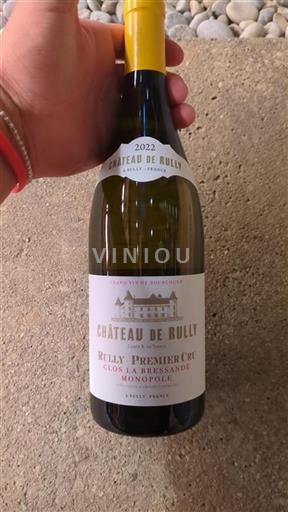 Burgundy Rully Premier Cru Rully Clos la Bressande Monopole 2022