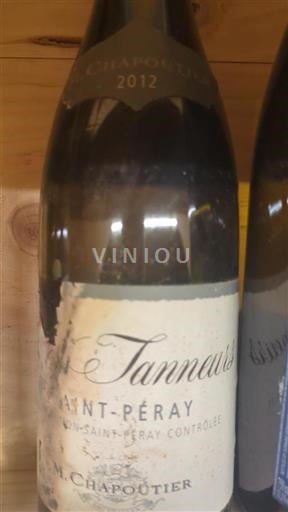 Rhônetal Saint-Péray M. Chapoutier Les Tanneurs 2012