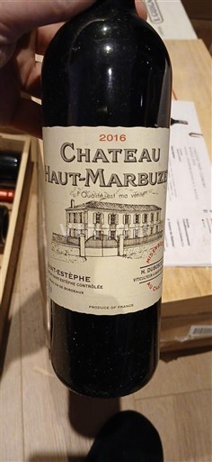 Bordeaux Saint-Estèphe Grand Cru Château Haut-Marbuzet 2016