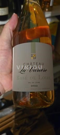 Loirevallei Rosé de Loire Château La Varière 2022