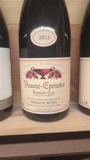 Borgogna Beaune Premier Cru Domaine Mussy 2015