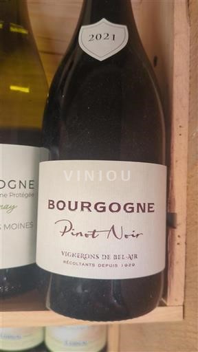 Bourgogne Vignerons de Bel-Air Pinot Noir 2021