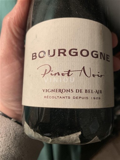Bourgogne Vignerons de Bel-Air Pinot Noir 2021