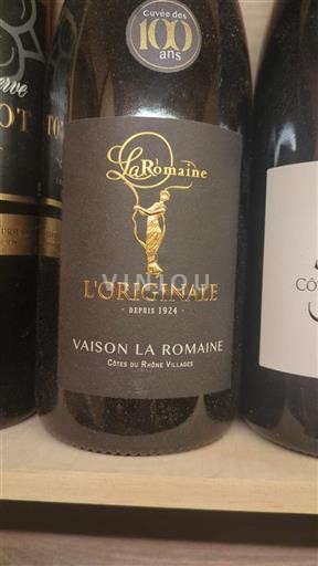 Rona dolina Côtes-du-Rhône-Villages La Romaine des 100 ans 2022